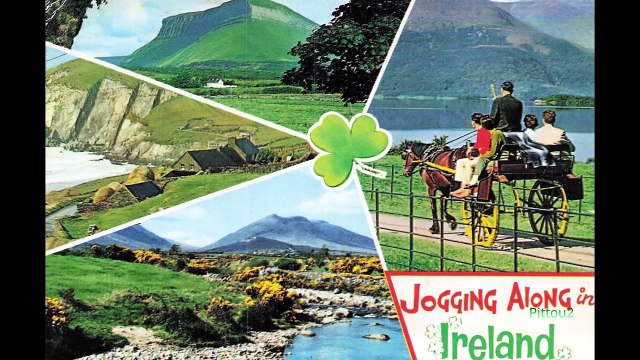 Tampons Postal & Cartes Postales Anciennes - 27 Voyage en Irlande