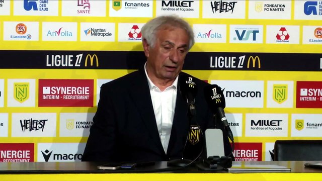 Vahid Halilhodzic après la victoire de Nantes face à Marseille : « Ce match me donne beaucoup de regrets » - Foot - Ligue 1 - Nantes