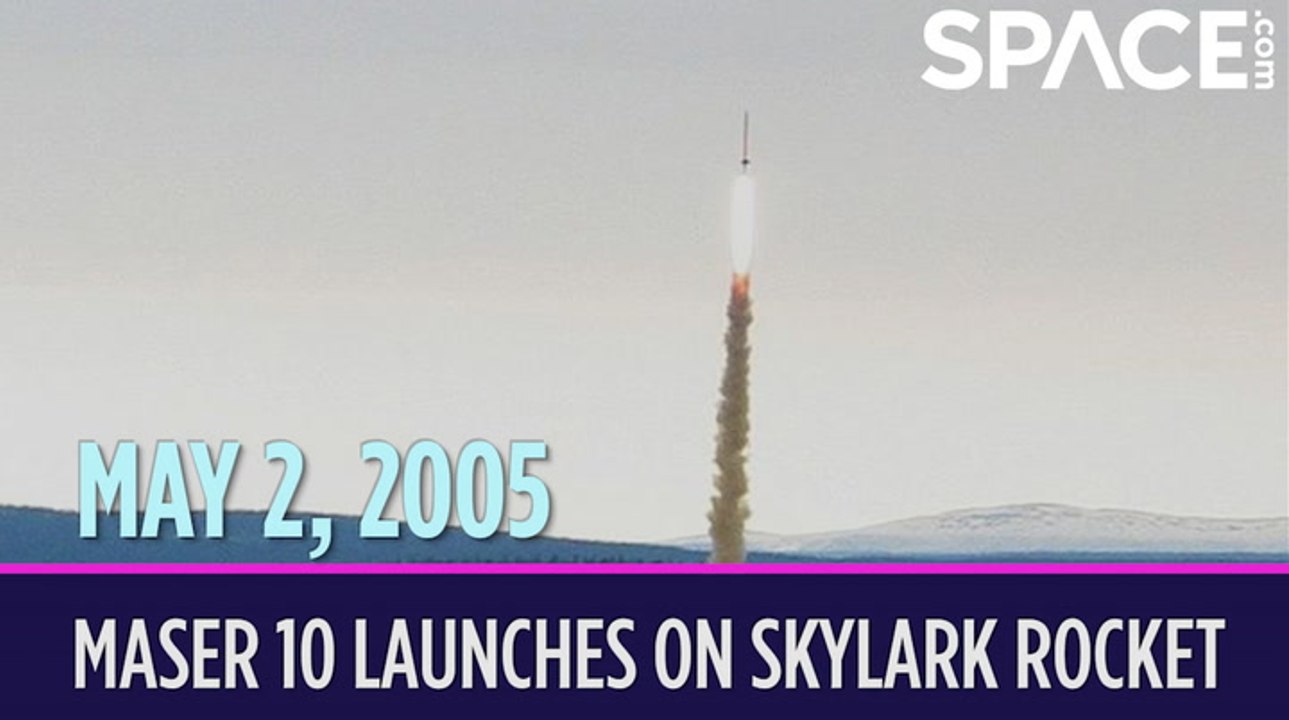 OTD in Space – May 2: Maser 10 Launches on Final Flight of Skylark Rocket
