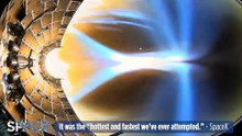 Watch This Spectacular Video That Captures A Fiery Re-Entry Of SpaceX's Falcon Heavy
