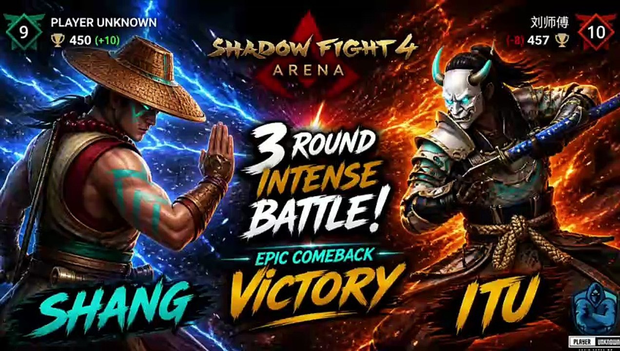 From Defeat to Dominance 💥 SHANG Vs ITU | 3-Round Ranked Fight | Shadow Fight Arena