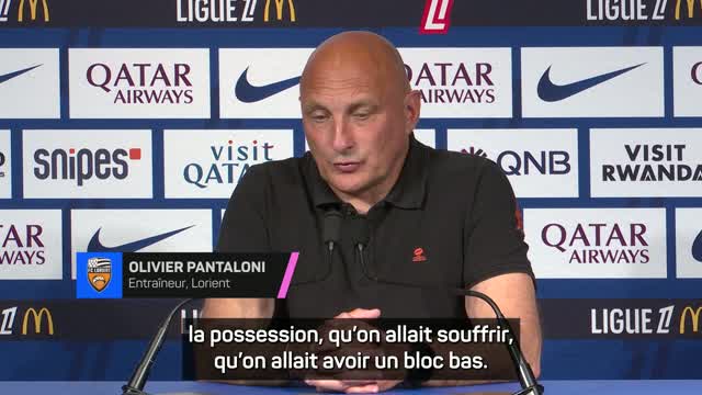 Lorient - Pantaloni : "Les joueurs ont lâché les chevaux"