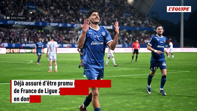 Troyes champion, Saint-Étienne tombe encore mais Le Mans n'en profite pas, Amiens relégué... - Foot - Ligue 2
