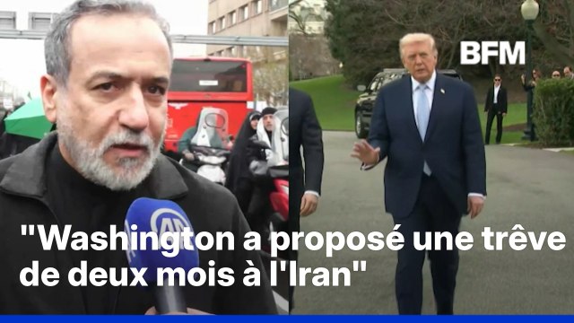 Retrait militaire, cessez-le-feu ... Les discussions se poursuivent entre l'Iran et les États-Unis