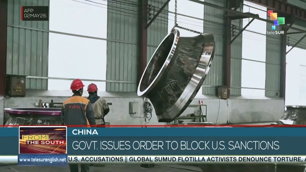 China order to block U.S sanctions