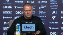 Hansi Flick, press conference | Osasuna 1 - FC Barcelona 2