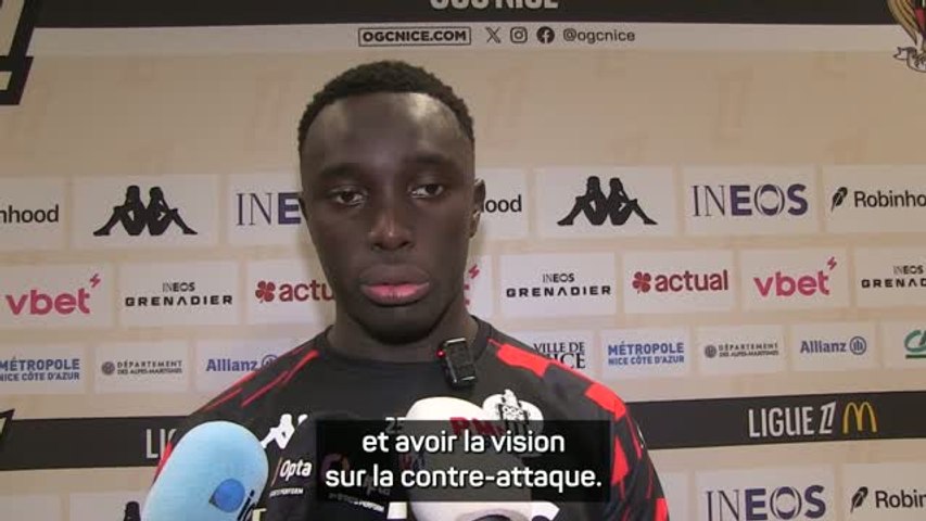 Antoine Mendy sur le but lensois : 