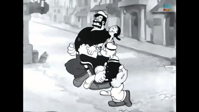 Braccio di Ferro BIANCO E NERO - COMPILATION 30 MINUTI ¦ EPISODI IN ITALIANO