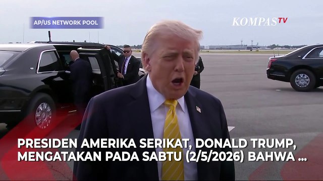 Trump Tinjau Proposal Baru dari Iran Akhiri Perang: Mereka Terpukul