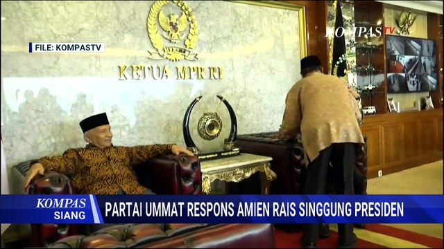 Amien Rais Singgung Prabowo dan Seskab Teddy, Partai Ummat: Silakan Tempuh Jalur Hukum