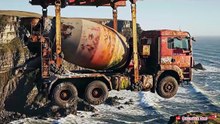 OMG! 10 Years Underwater… This Massive Kenworth W990 Reefer Truck Is Back! 🌊😱