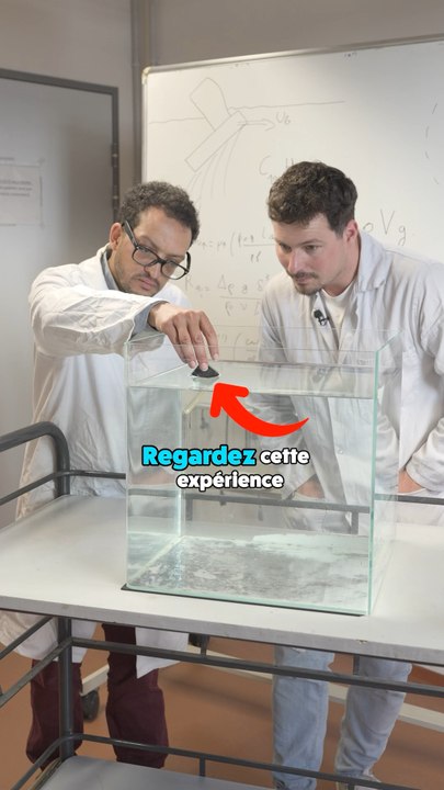 Un bateau propulsé par dissolution fait le lien avec le phénomène d’érosion ?  @cnrs #science #recherche