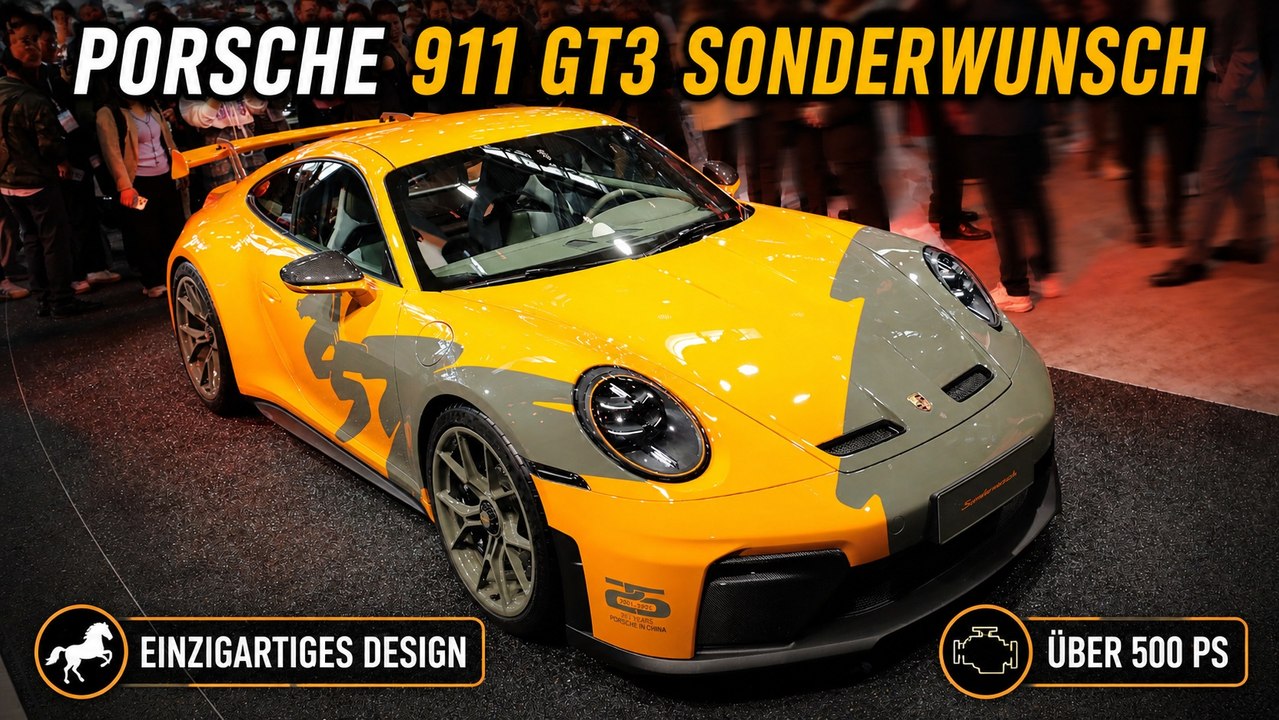 Porsche 911 GT3 Sonderwunsch: Kunstwerk auf Basis eines GT3