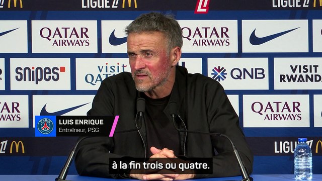Luis Enrique frustré avant le Bayern : On voulait les trois points