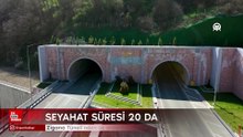 Zigana Tüneli’nden üç yılda 5 milyon 277 bin araç geçti