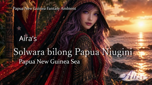 Aira's Solwara bilong Papua Niugini 🌅 Papua New Guinea Sea | Papua New Guinea Fantasy Ambient 4K