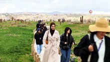 Anadolu'nun Orhun Abideleri ilkbaharda ziyaretçilerden büyük ilgi görüyor