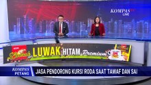 Tarif Jasa Pendorong Kursi Roda di Masjidil Haram, Ini Penjelasannya | KOMPAS PETANG