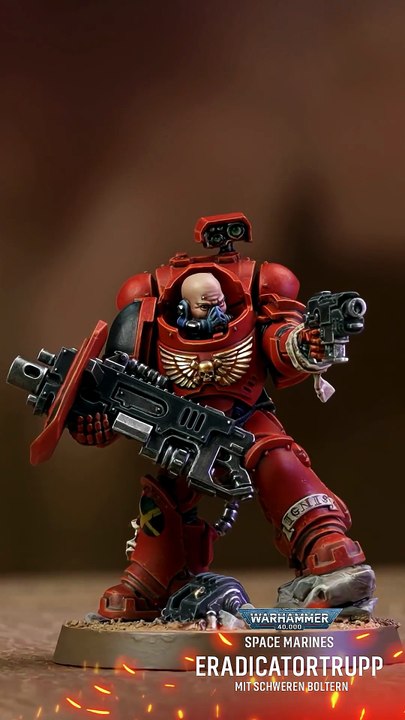 Die Blood Angels aus der neuen Armageddon-Box zur 11. Edition von Warhammer 40.000