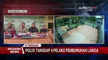 Pakai Baju Tahanan, Begini Tampang 4 Pelaku Perampokan-Pembunuhan Nenek di Pekanbaru