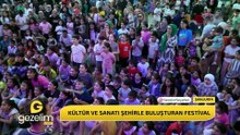 Kültür ve sanatı şehirle buluşturan festival