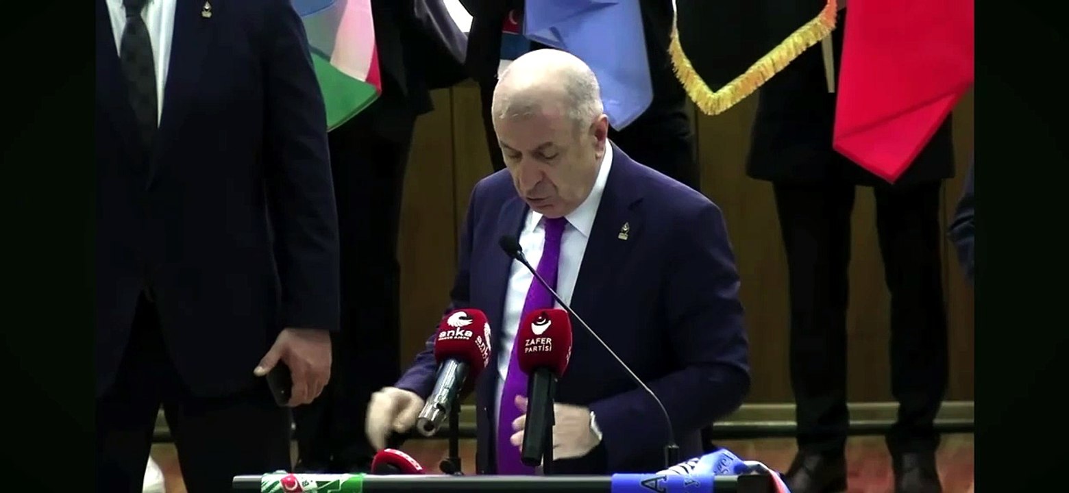 Zafer Partisi Genel Başkanı Ümit Özdağ'dan toprak hayali kuran bölücülere: Alacağınız tek toprak mezarınızın üstünü örten topraktır