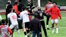 Karabük’te 1. Amatör Lig maçında saha karıştı | Ajansspor | IHA