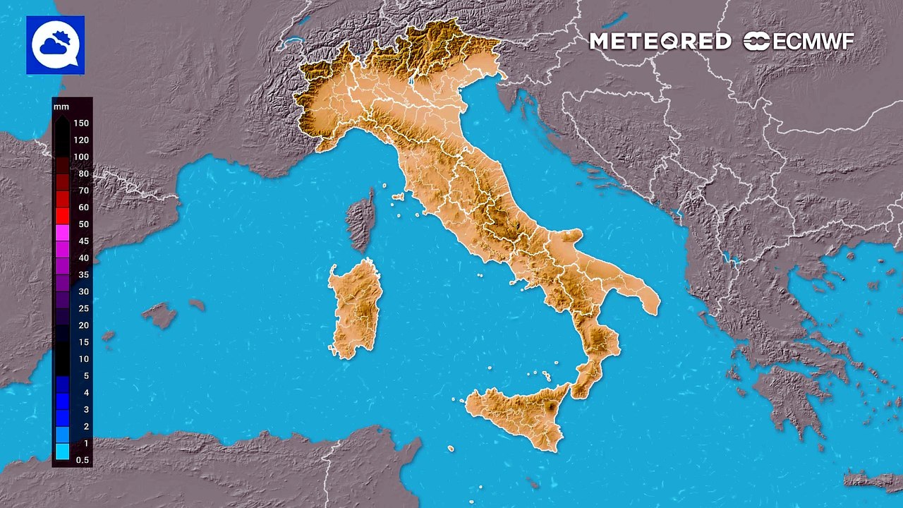 Lunedì 4 maggio 2026, in arrivo forti temporali sull'Italia