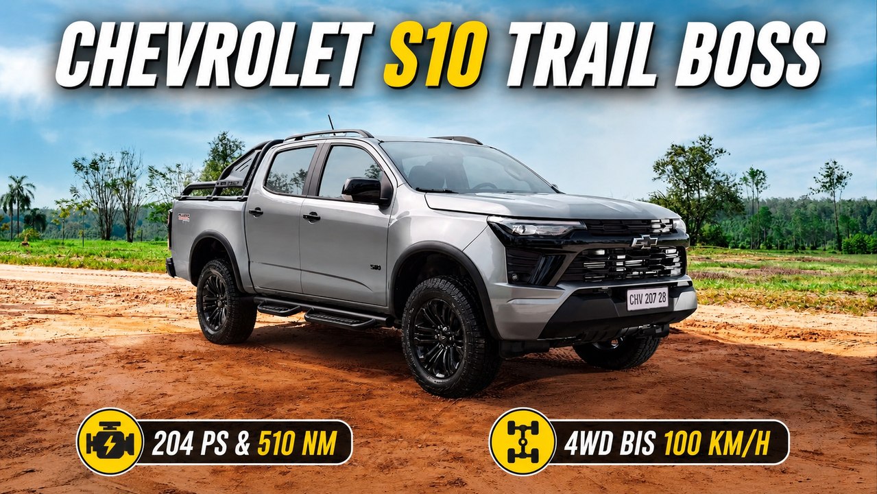 Chevrolet S10 Trail Boss 2027 – Brasilien-Truck mit Offroad-DNA