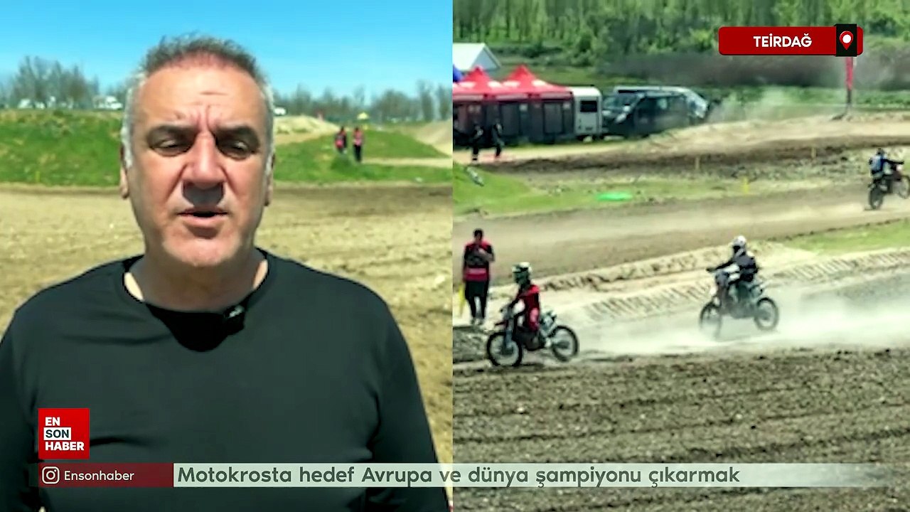 Motokrosta hedef Avrupa ve dünya şampiyonu çıkarmak