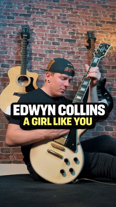 Edwyn Collins - A Girl Like You (Guitar Cover)