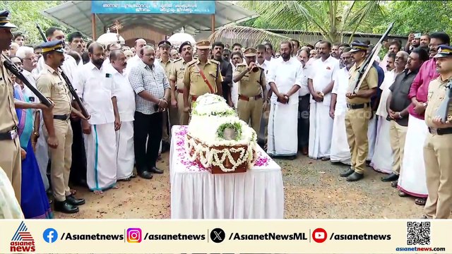 ഡിജോ കാപ്പന്‍ ഇനി ഓര്‍മ്മ; ഔദ്യോഗിക ബഹുമതികളോടെ സംസ്‌കാര ചടങ്ങുകള്‍ പൂര്‍ത്തിയായി