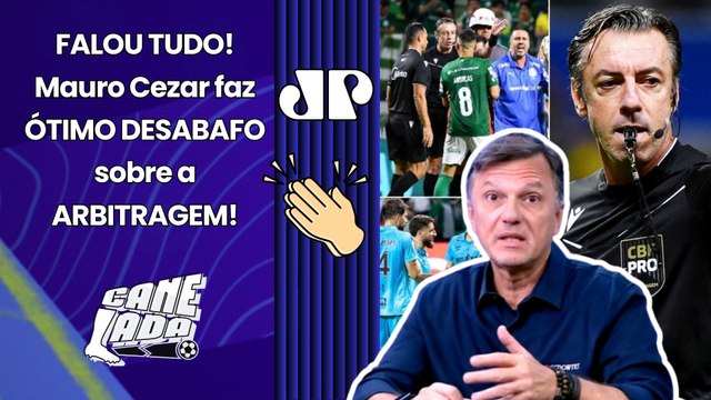 NÓS PRECISAMOS LUTAR CONTRA ISSO! PELO BEM DO FUTEBOL! MAURO CEZAR DESABAFA sobre ARBITRAGEM!