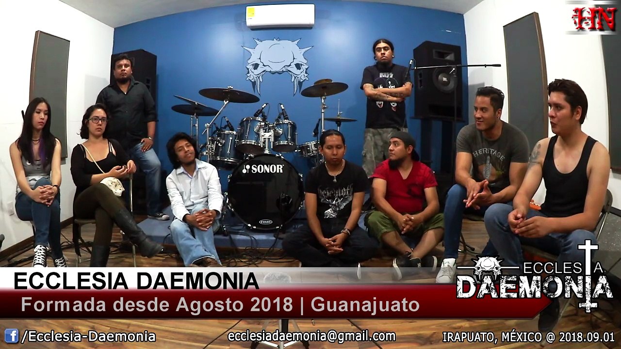 Entrevista con ECCLESIA DAEMONIA [Irapuato, México @ 2018.09.01] #2018 #Entrevista #Interview #Spanish #Español
