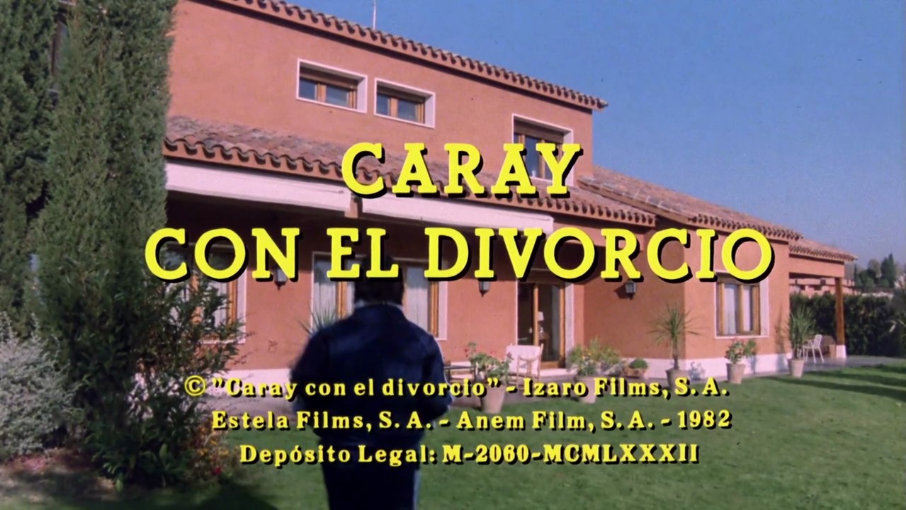Caray con el divorcio 1982 HD 1080 Completa