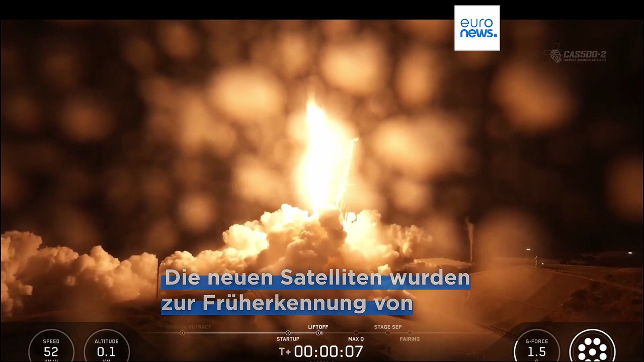 Griechenland schickt 4 Wärmebild-Satelliten im Kampf gegen Waldbrände ins All
