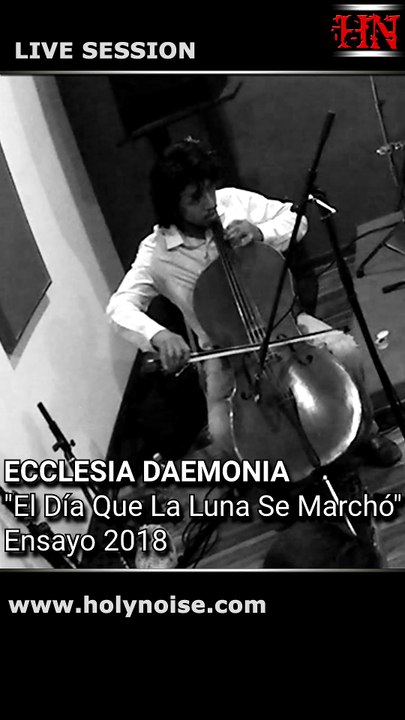 "El Día Que La Luna Se Marchó" - ECCLESIA DAEMONIA #Ensayo #2018 #Rehearsal #Irapuato #Guanajuato #México #MetalMexicano