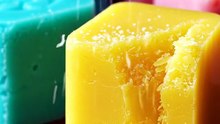 Extreme Soap Crushing ASMR: Mixing Vibrant Colors & Crunchy Soap Cubes!