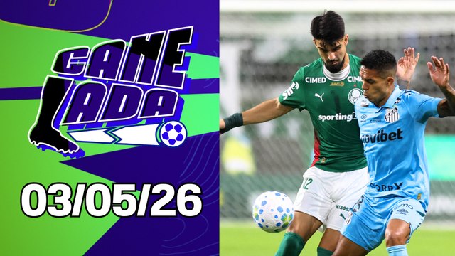PALMEIRAS JOGA MAL, TROPEÇA CONTRA O SANTOS E PODE VER FLAMENGO ENCOSTAR NA LIDERANÇA! | CANELADA