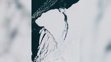 Huge Iceberg Breaks Off Antarctic Brunt Ice Shelf -  Watch This Amazing Video From Space