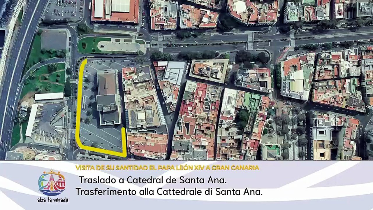 Vídeo explicativo de la visita del Papa a Gran Canaria