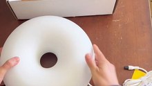 The Iconic IKEA Varmblixt Donut Lamp Got A Smart Upgrade