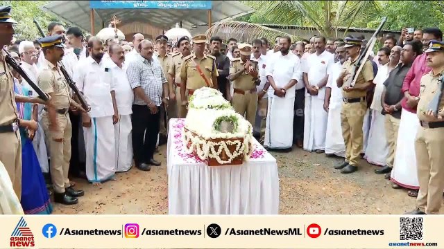 ഡിജോ കാപ്പന്‍ ഇനി ഓര്‍മ്മ; ഔദ്യോഗിക ബഹുമതികളോടെ സംസ്‌കാര ചടങ്ങുകള്‍ പൂര്‍ത്തിയായി | Dijo Kappan