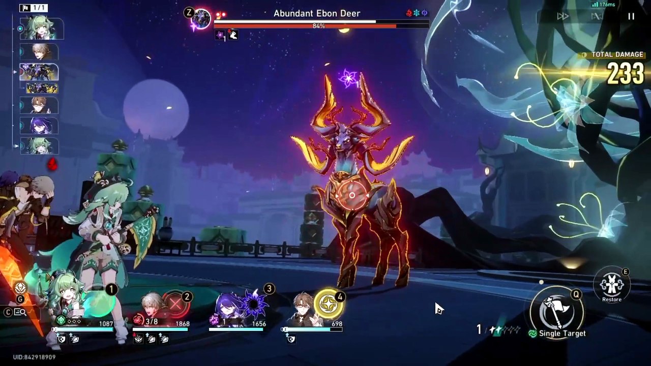 Ambrosial Arbon Ebon Deer Boss Fight ENG DUB V 1.2 (Battle + Cutscenes)