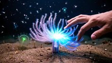 Sea Pen Bioluminescent Glow