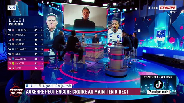 Christophe Pelissier après Auxerre-Angers : « J’ai mis dans la tête des joueurs qu’on allait se maintenir » - Foot - Ligue 1 - Auxerre