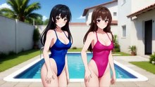 Dançando funk de biquíni (animação) / 2 Dancing funk in a bikini (animation) 2