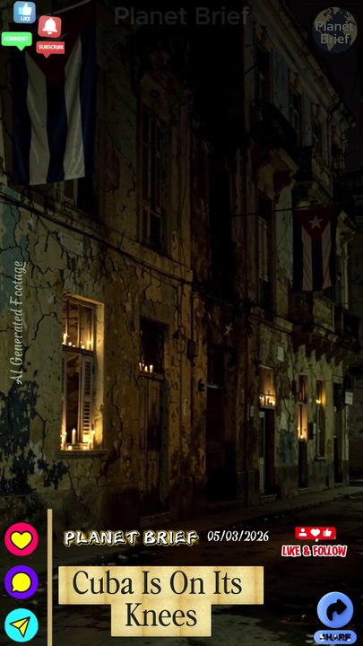 Cuba Is Crumbling: Trump's Oil Blockade Leaves Island in Darkness, Food Empty, Hospitals on Generators