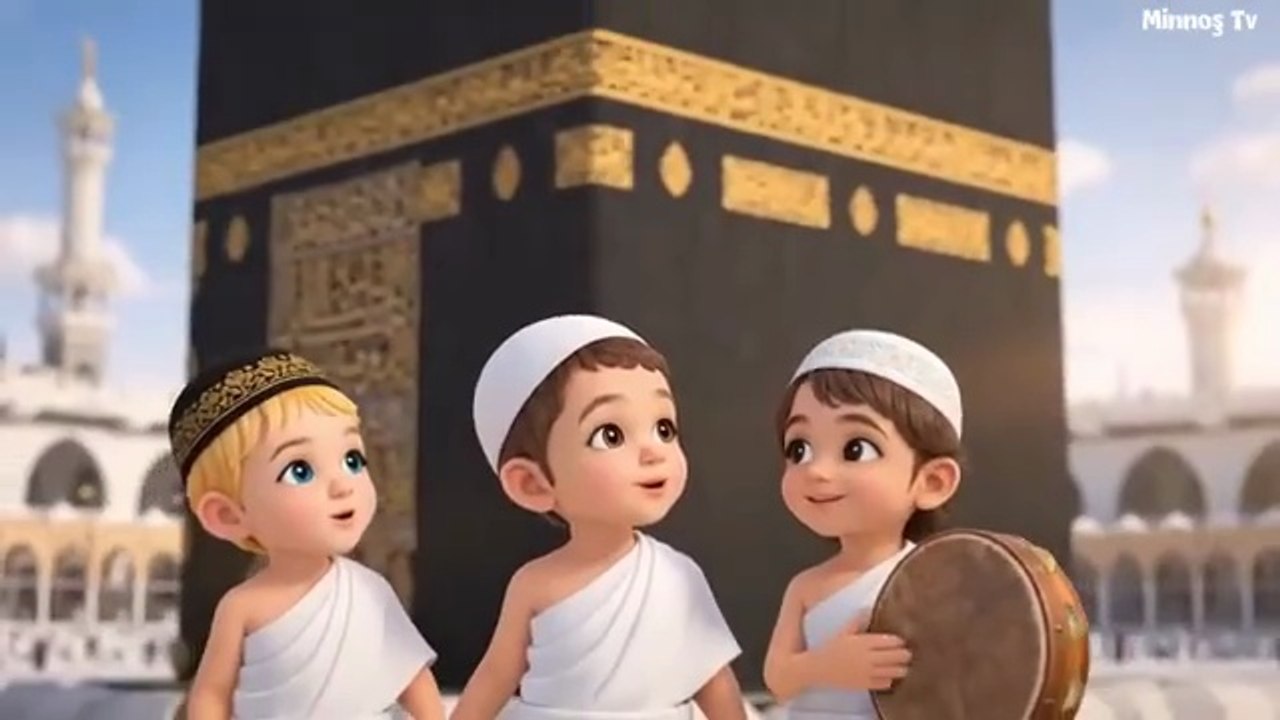 Kâbe'de Hacılar Hû Der Allah | Çocuk İlahileri | Çocuk Şarkıları