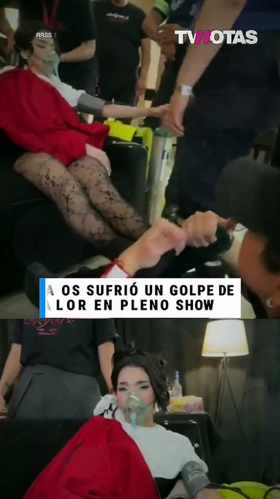 Kenia Os se desvanece en concierto por golpe de calor